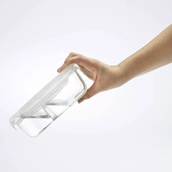 Glass Food Storage Containers Container House Glass Lunch Box with 3 Compartment - Image 2