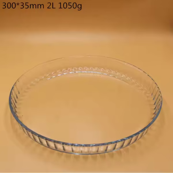 Microwave Oven Bakeware Wholesale Bread Pie Glass Baking Tray