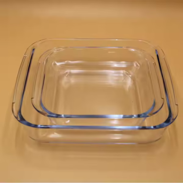 Cheap Square Oven Safe Borosilicate Glass Bakeware Baking Dish