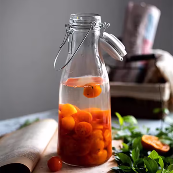 500ml, 1000ml Wide Diameter Glass Wine Bottle - Image 3