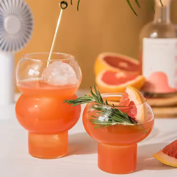 Gourd-shaped Glass Beverage Cups - Image 4