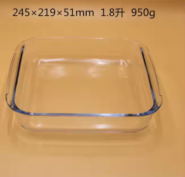 Cheap Square Oven Safe Borosilicate Glass Bakeware Baking Dish - Image 4