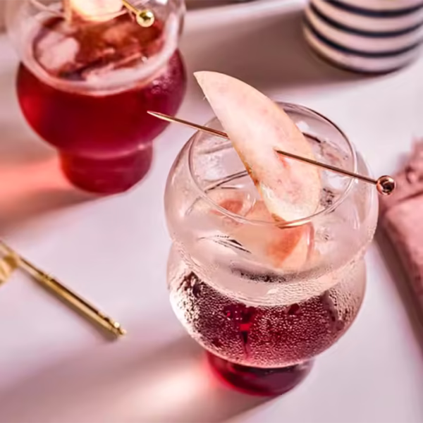 Gourd-shaped Glass Beverage Cups - Image 2