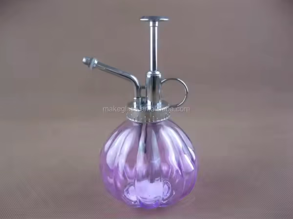 Pumpkin Shape Glass Hanging Pot,mini Glass Plant Pot - Image 2