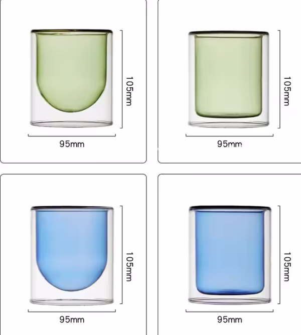 Colors Glass Candle Holders - Image 2
