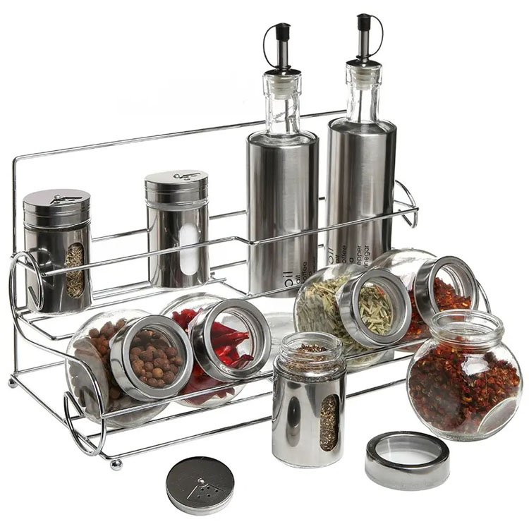 Stainless Steel Condiment Set 2