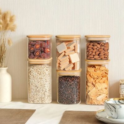High Borosil Classic Square Jar Manufacturer & Supplier 3